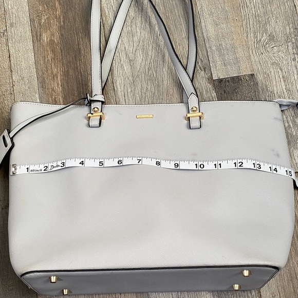 Elegant Gray Tote Bag - Picture 5 of 16